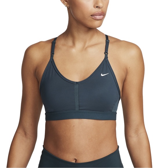 Nike Other - NWT NIKE Dri-Fit Indy Lightly Padded V-Neck Sports Bra